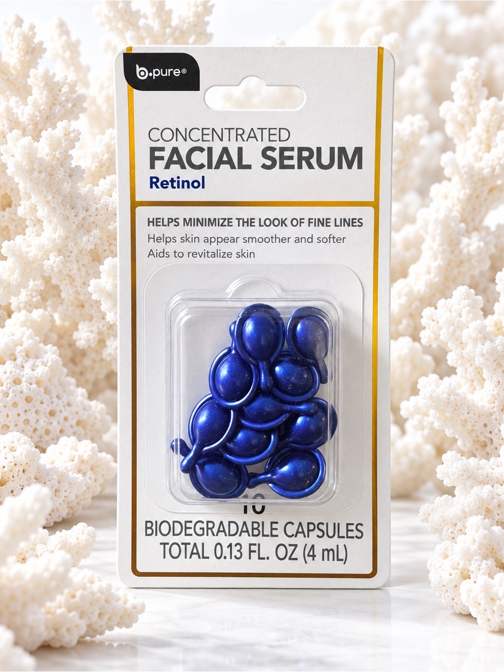 Concentrated Retinol Facial Serum Capsules - Blue